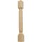 Ekena Millwork 3 3/4"W x 3 3/4"D x 35 1/2"H Raymond Reeded Cabinet Column, Cherry COL03X03X35RACH - alternate 1